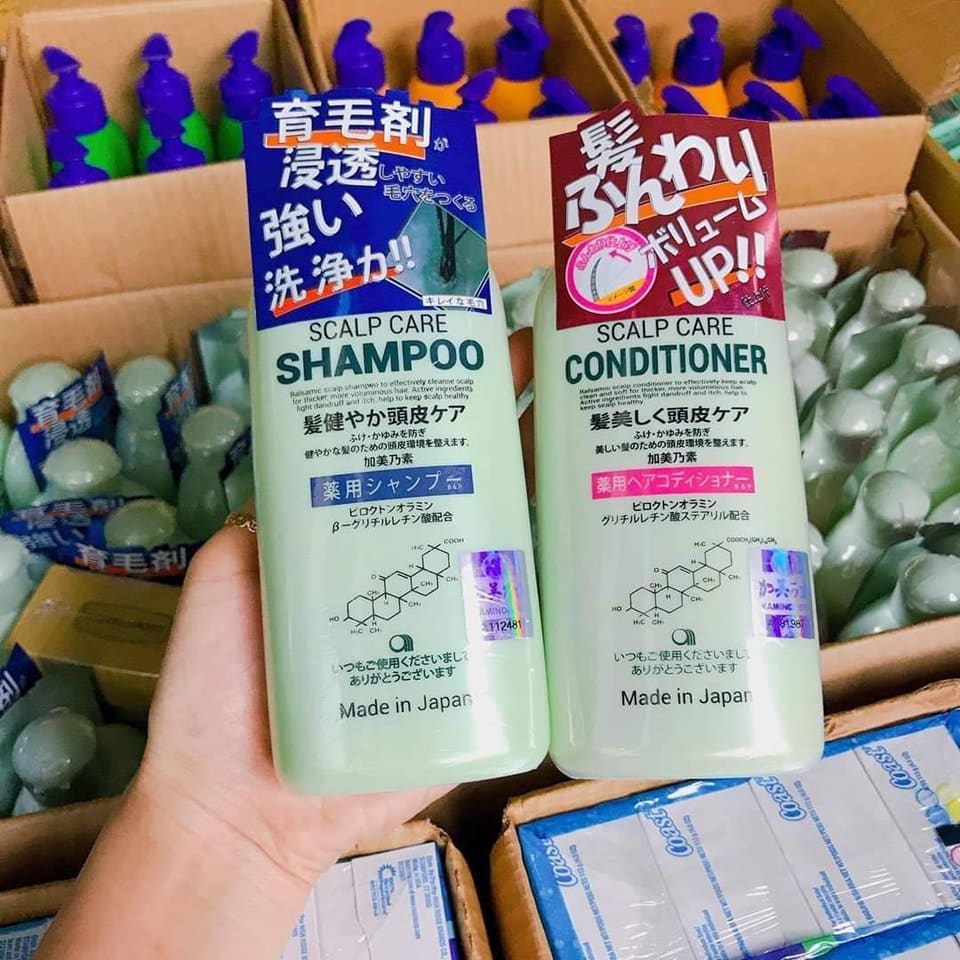Review Dầu gội kích thích mọc tóc Kaminomoto edicated shampo của Nhật】