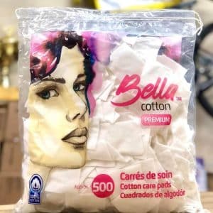 Bông Tẩy Trang Bella Duo Cotton 500 miếng